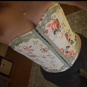 Princess Polly Floral Corset Top